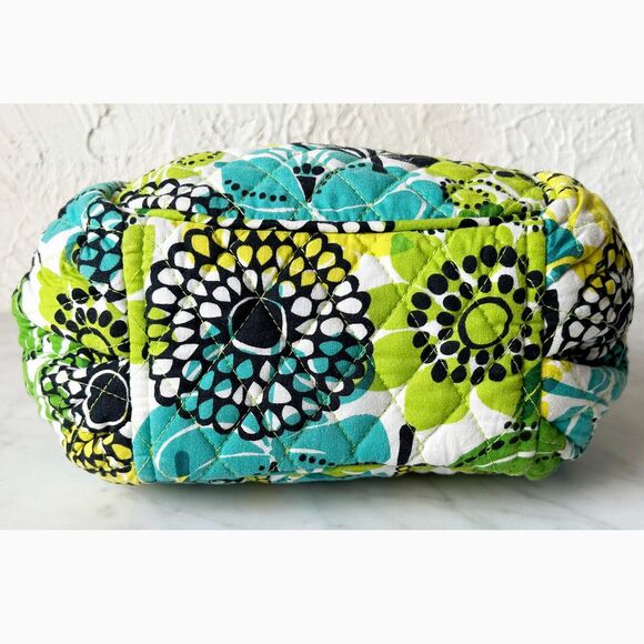 Vera Bradley Limes Away Clare Crossbody Shoulder Bag Purse Zip Top Pockets - Picture 8 of 10